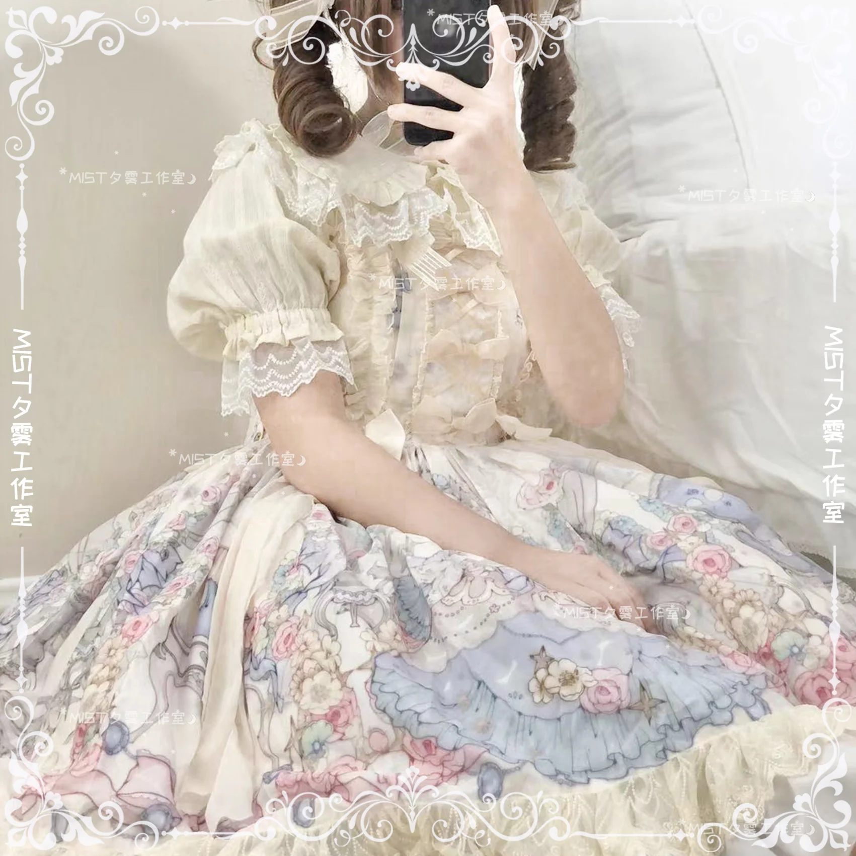 Sweet Lolita Golilla Short Sleeve Shirt - Image 23