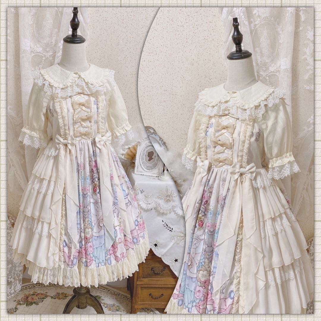 Sweet Lolita Golilla Short Sleeve Shirt - Image 39