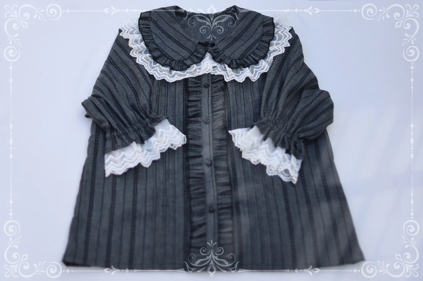 Sweet Lolita Golilla Short Sleeve Shirt - Image 47
