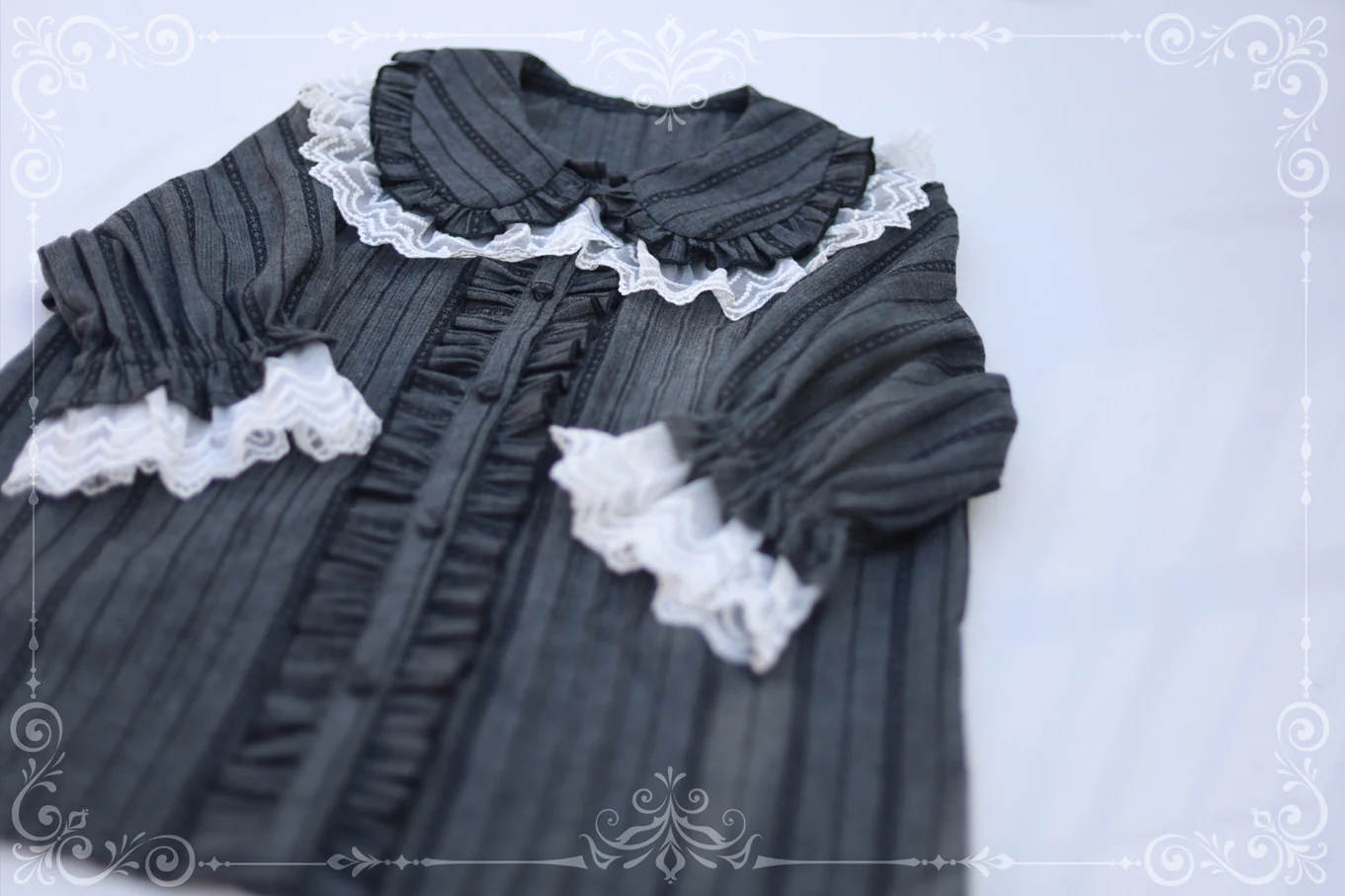 Sweet Lolita Golilla Short Sleeve Shirt - Image 49
