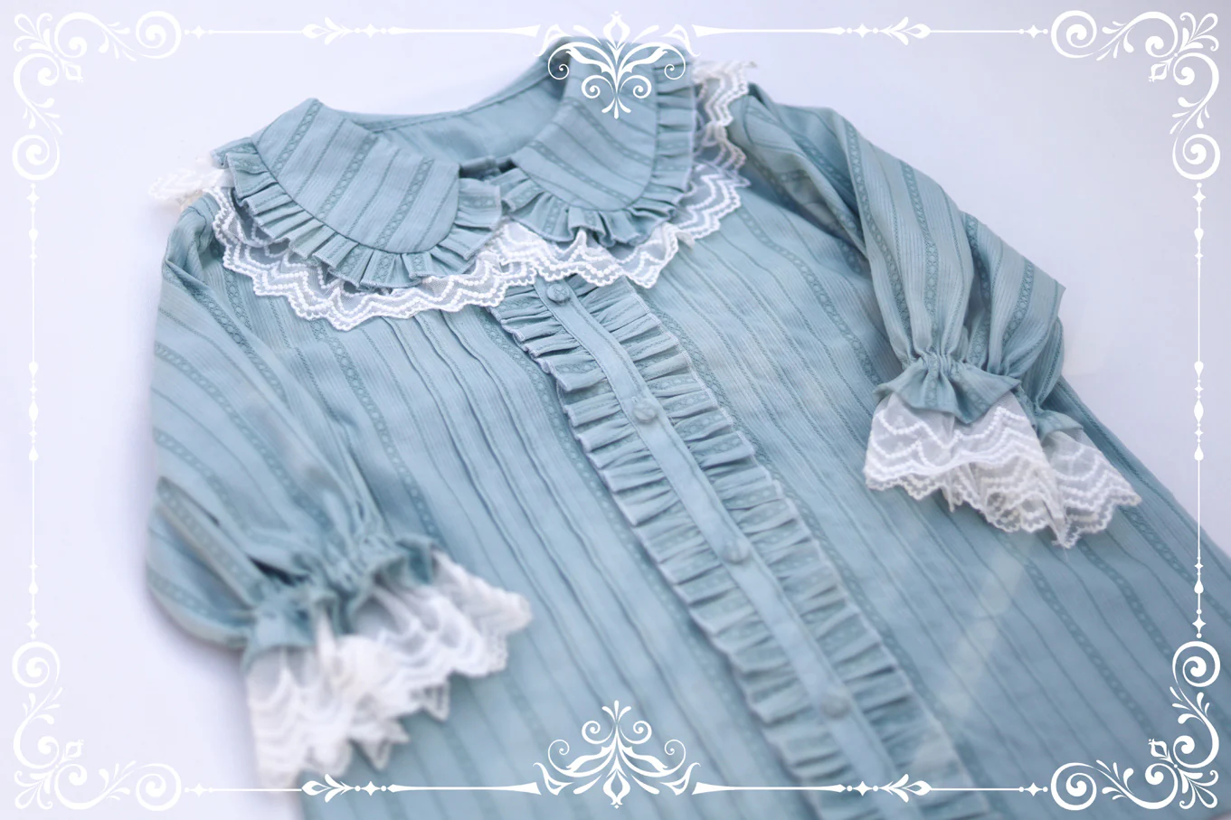 Sweet Lolita Golilla Short Sleeve Shirt - Image 54