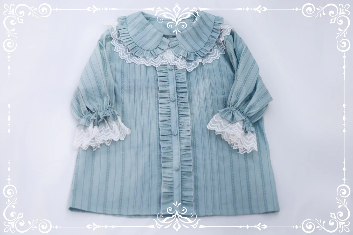 Sweet Lolita Golilla Short Sleeve Shirt - Image 56