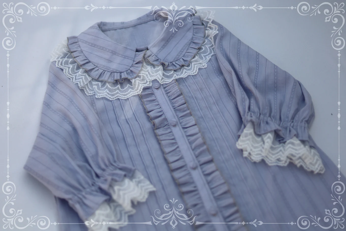 Sweet Lolita Golilla Short Sleeve Shirt - Image 64