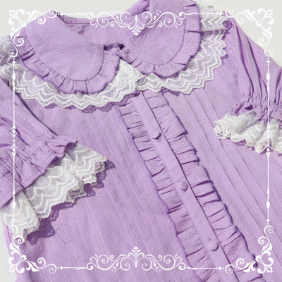 Sweet Lolita Golilla Short Sleeve Shirt - Image 69