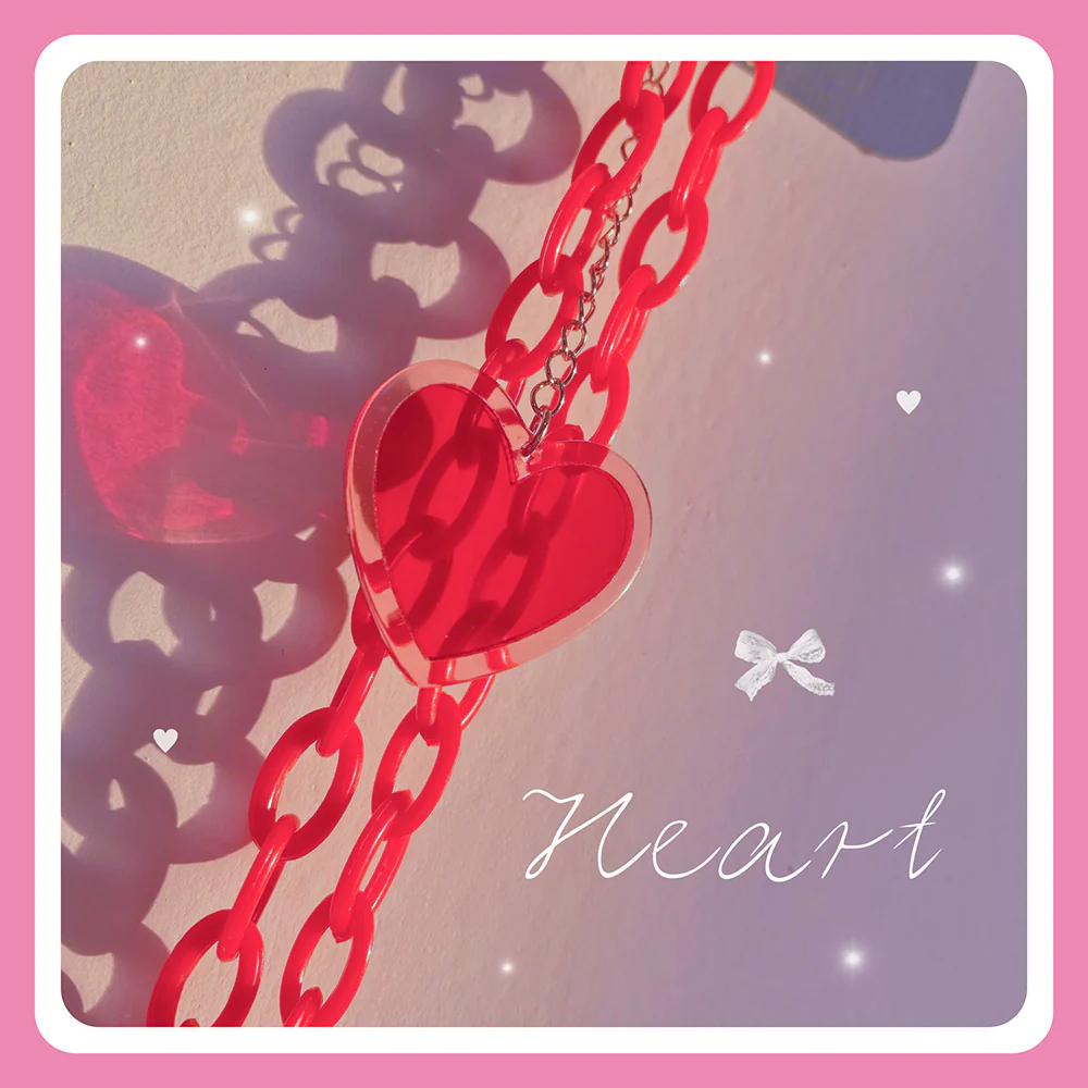 Sweet Cherry Lolita Plastic Necklace Ring - Image 8