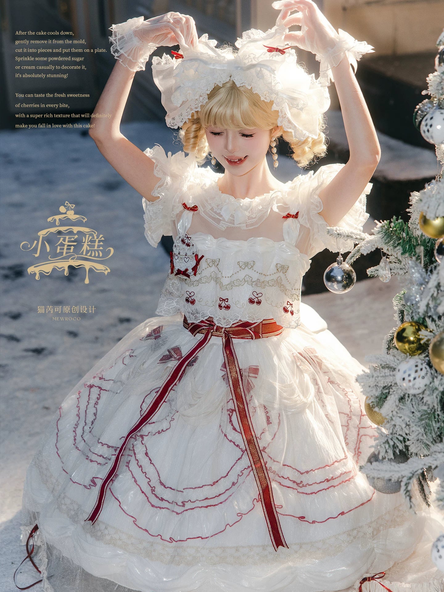 Cherry Cake - Sweet Lolita Accessories Set - Image 11