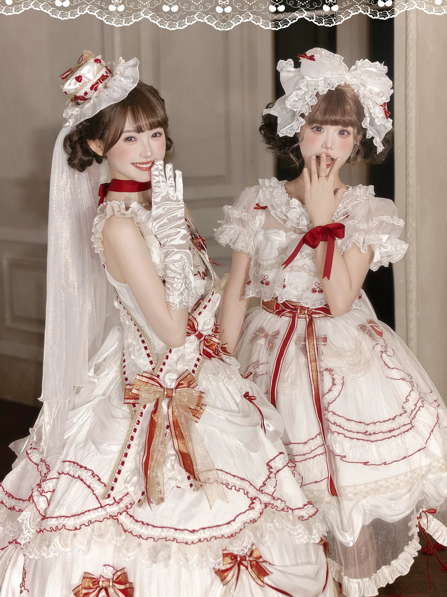 Cherry Cake - Sweet Lolita Accessories Set - Image 7