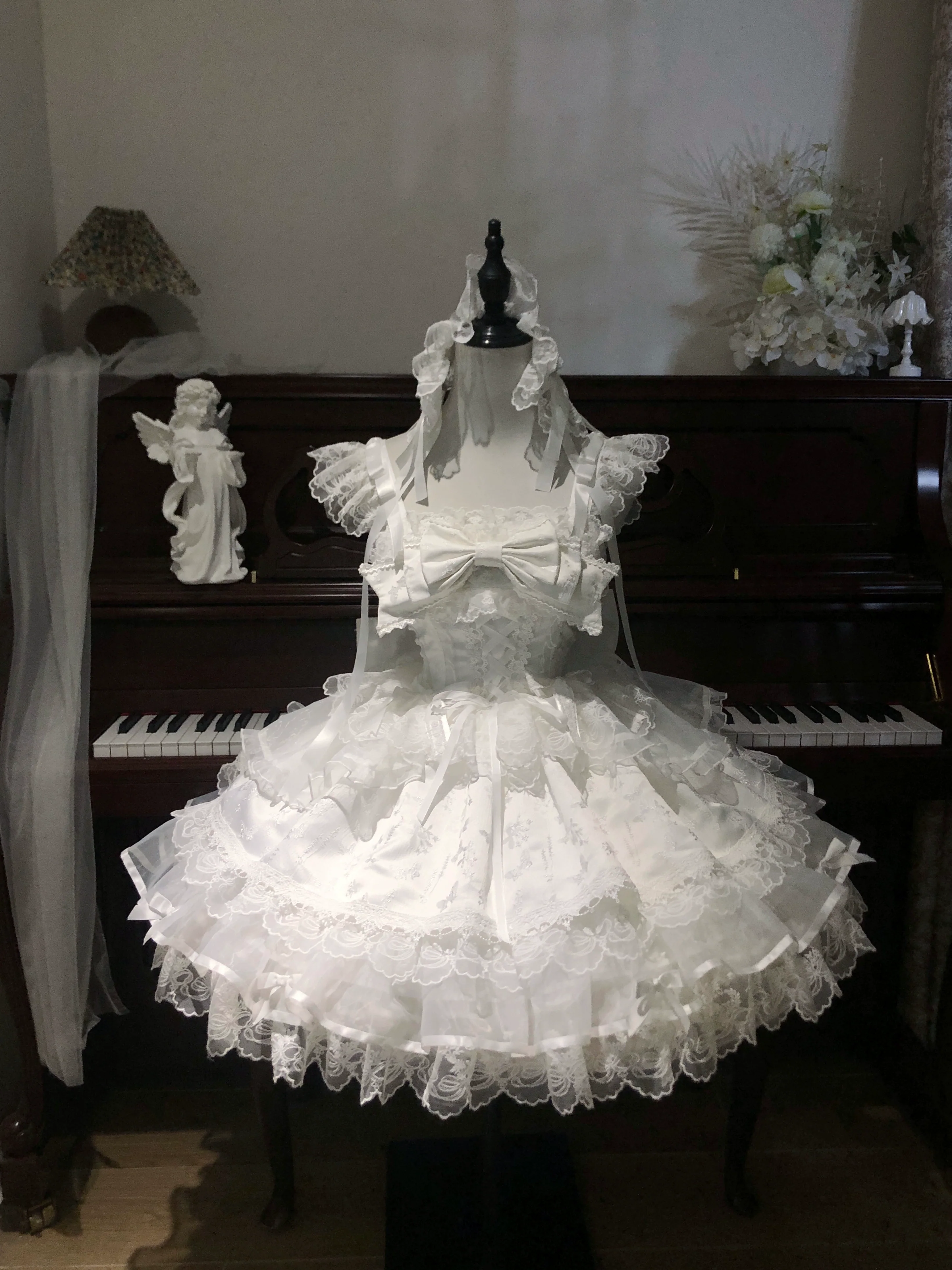 Fleeting Isle - Sweet Lolita Ballet Style Jumper Dress - Image 5