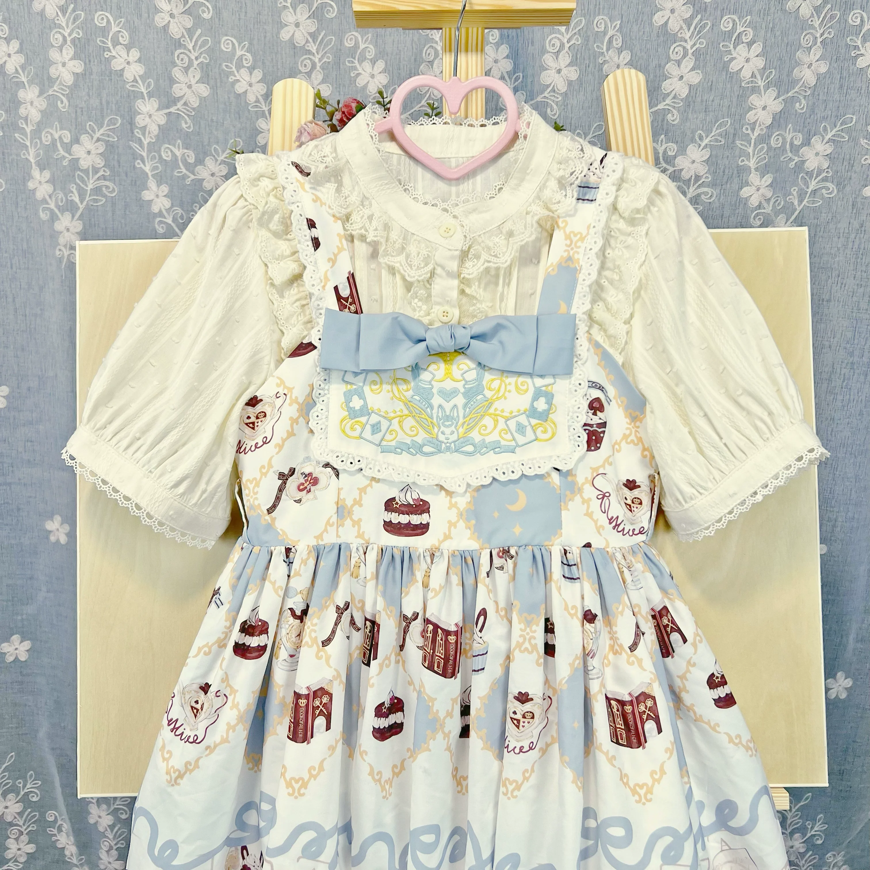 Sweet Lolita Blouse Cotton Summer Short Sleeve Shirt - Image 20