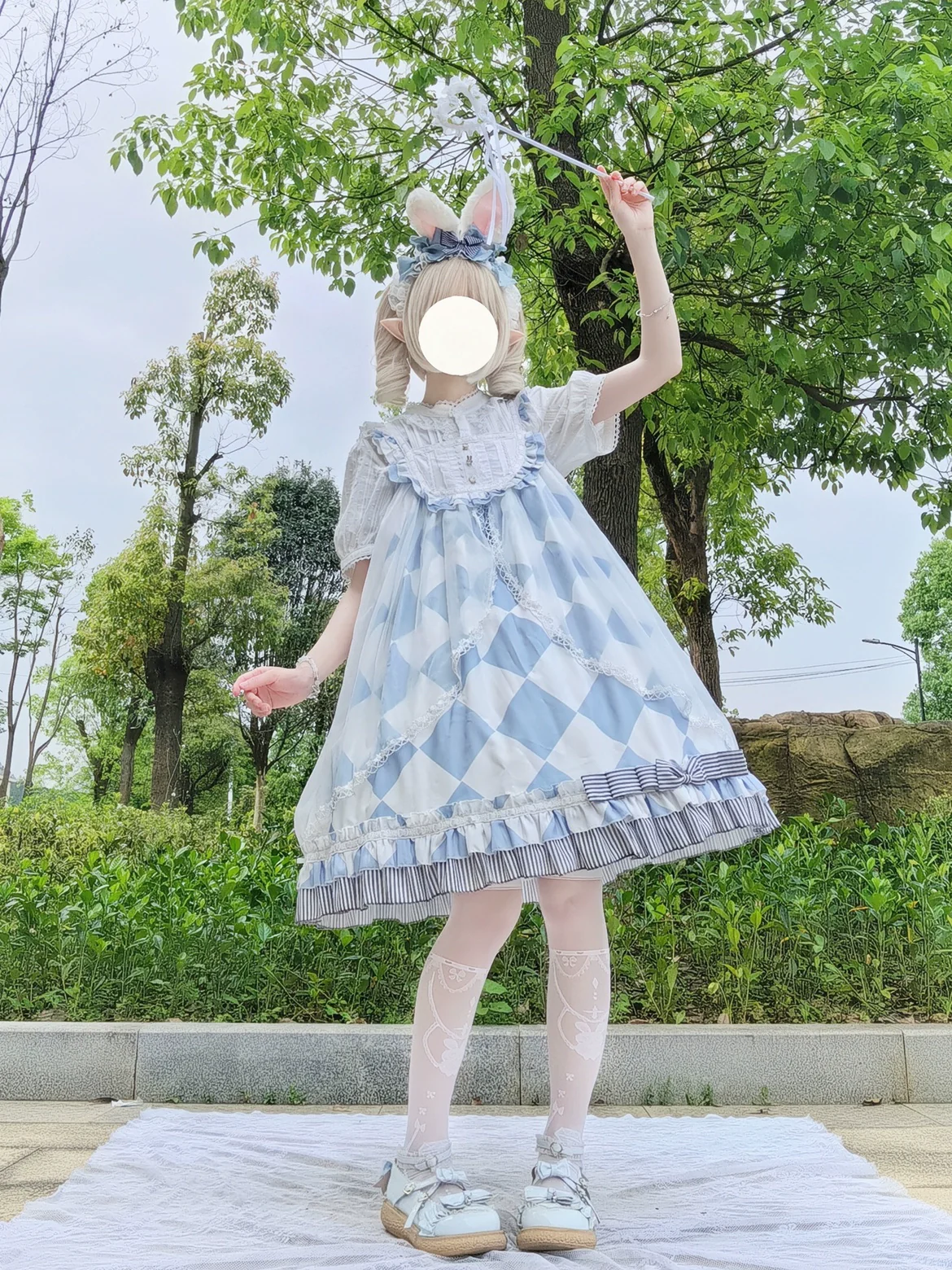 Sweet Lolita Blouse Cotton Summer Short Sleeve Shirt - Image 26