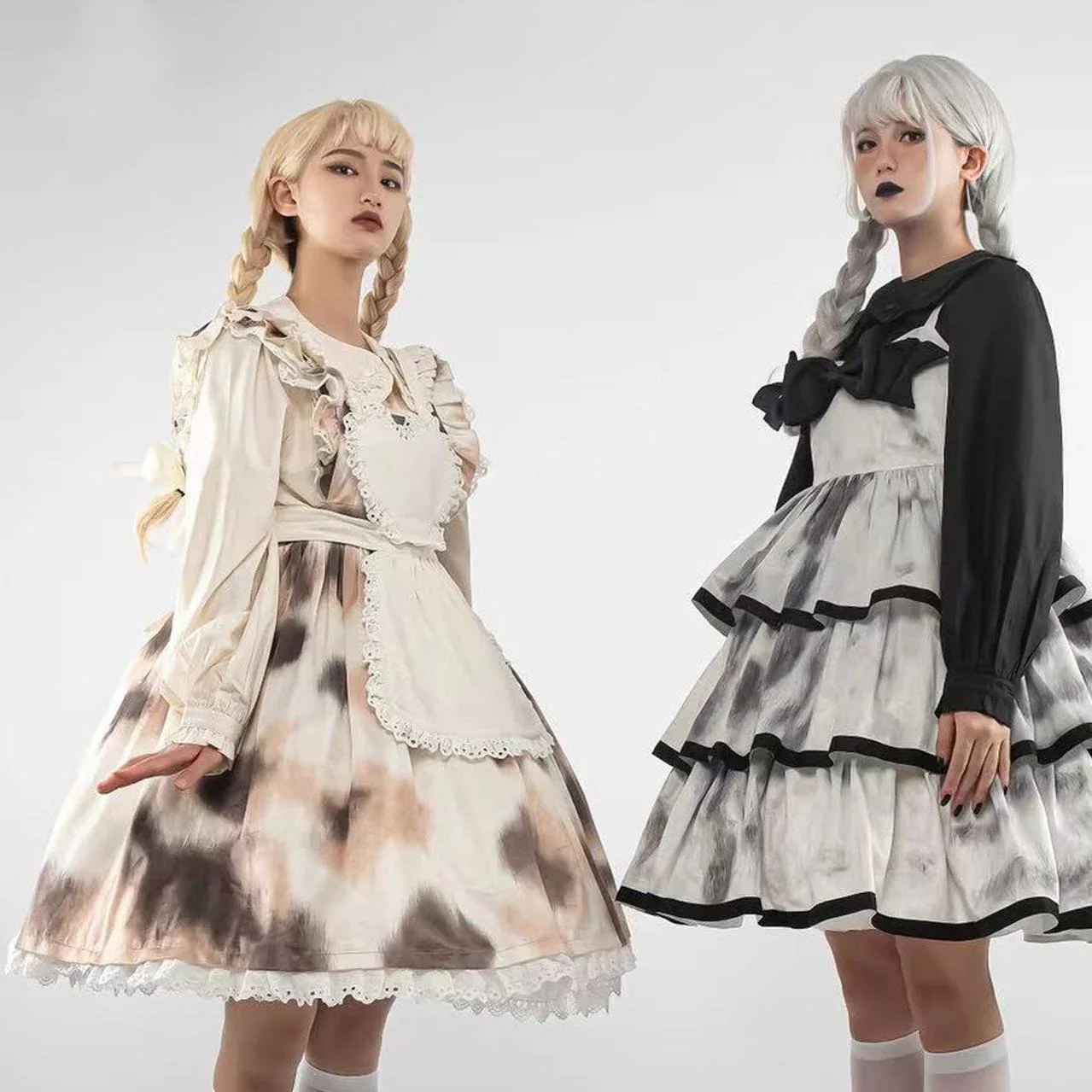 Sweet Lolita Blouse Doll Collar Lolita Shirt With Bubble Sleeve - Image 6