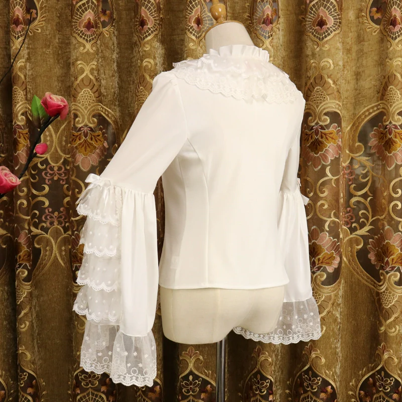 Princess Tailor Lolita - Fairy - Sweet Lolita Blouse Elegant Princess Sleeves Shirt - Image 5