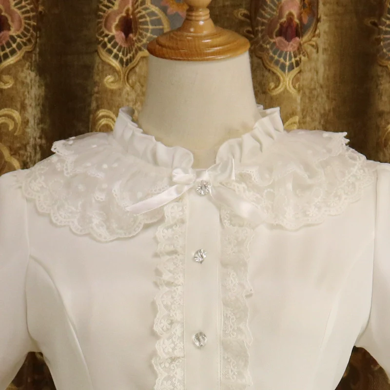 Princess Tailor Lolita - Fairy - Sweet Lolita Blouse Elegant Princess Sleeves Shirt - Image 7