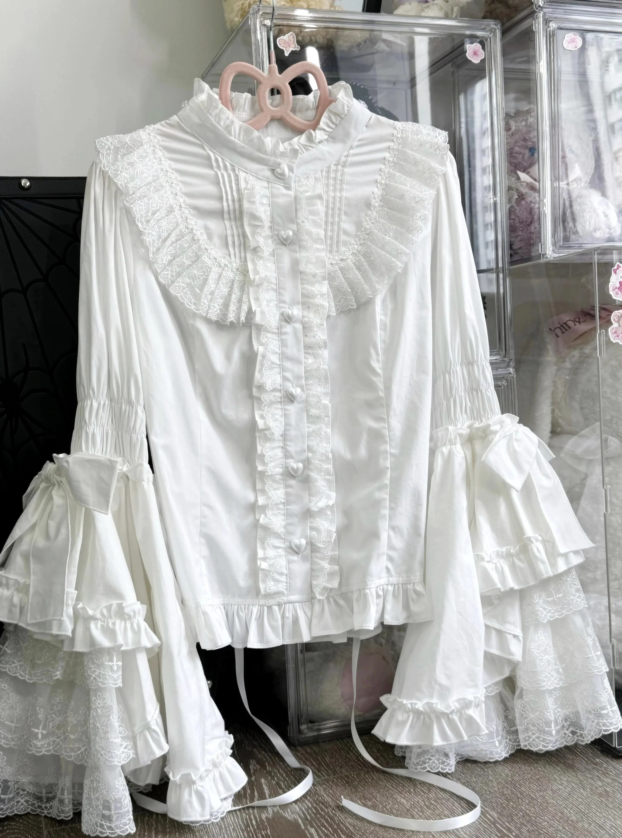 Twilight Zone - Sweet Lolita Blouse Princess Sleeve Shirt Inner Wear - Image 17