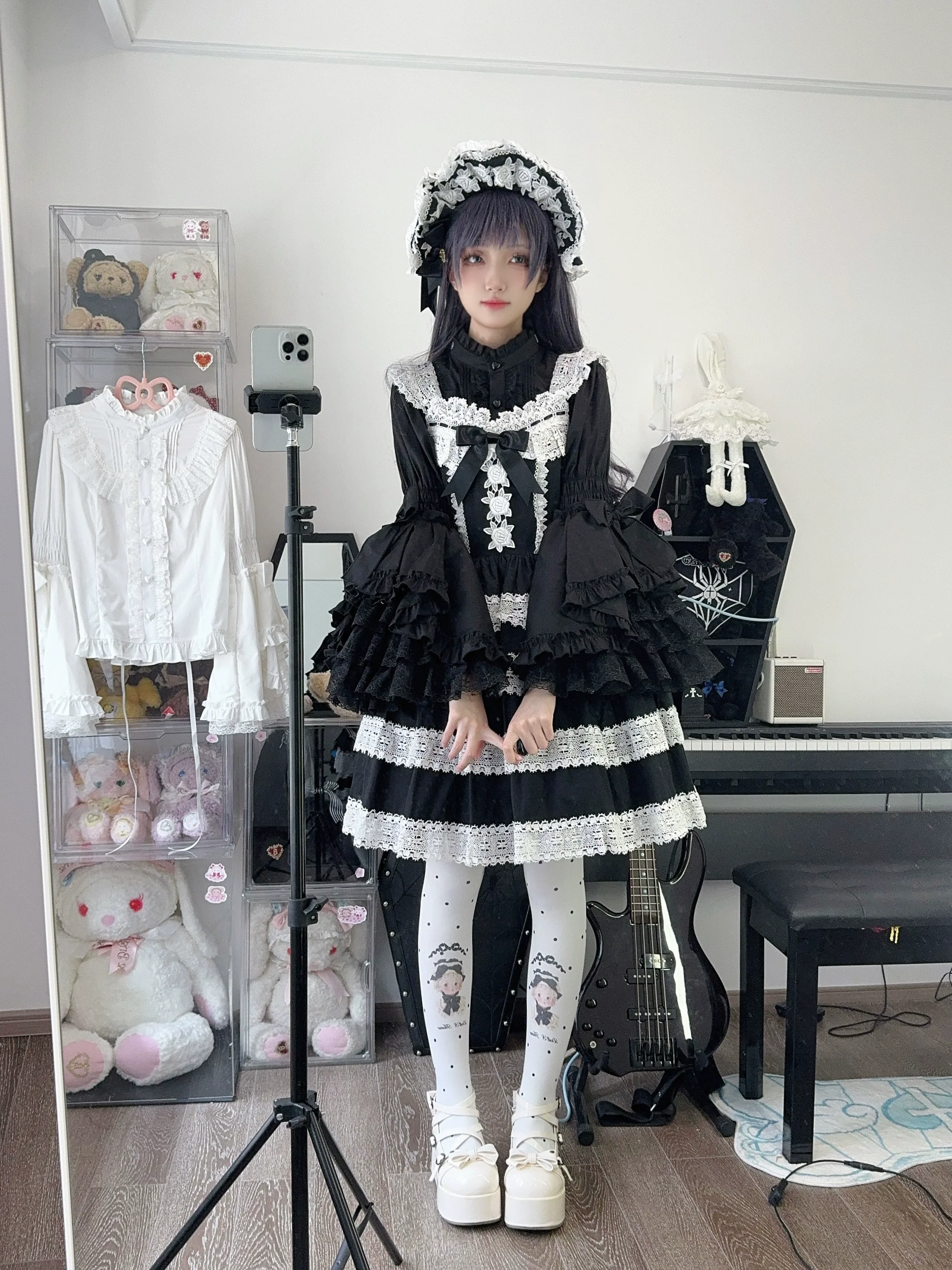 Twilight Zone - Sweet Lolita Blouse Princess Sleeve Shirt Inner Wear - Image 19
