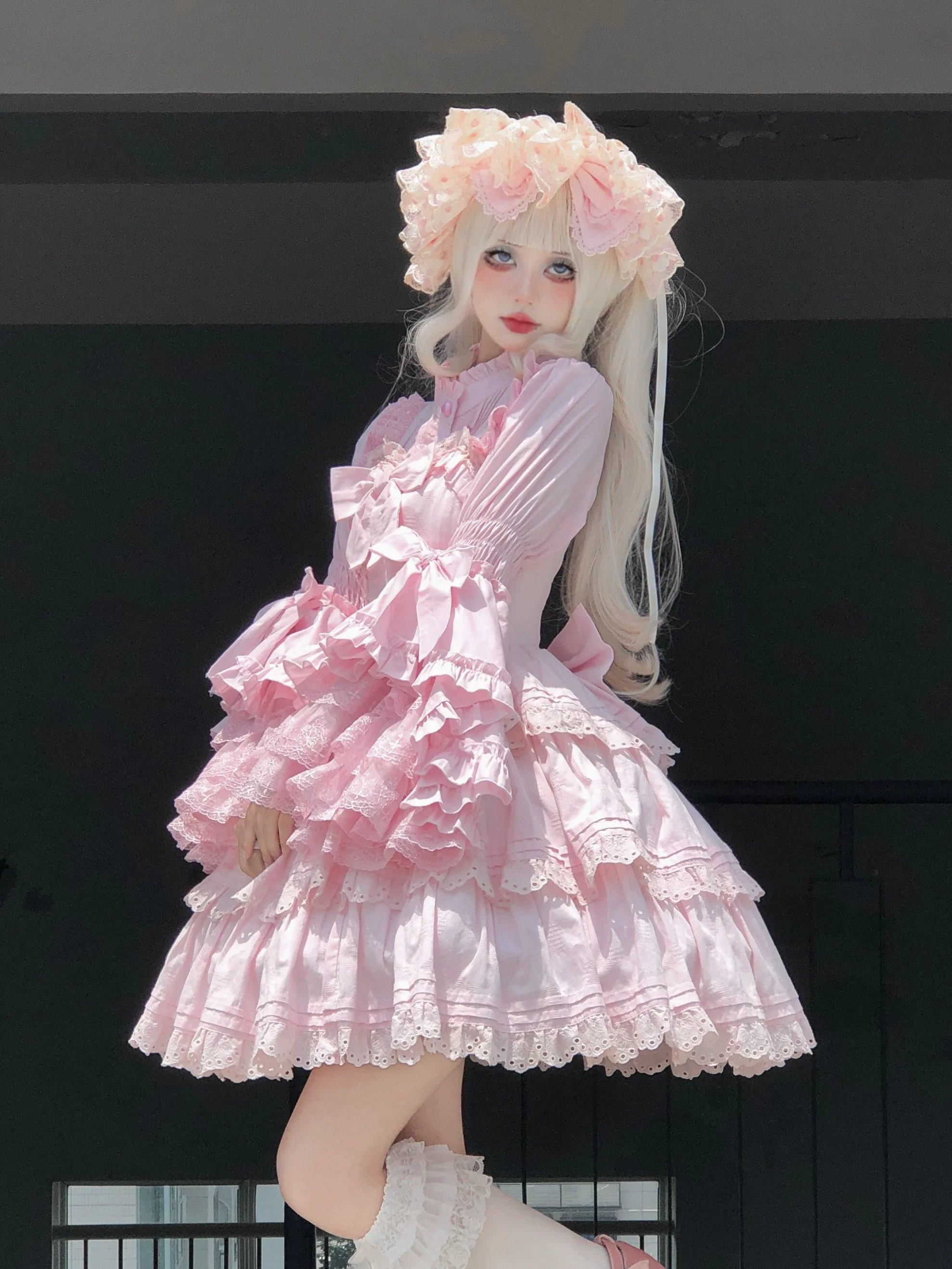 Twilight Zone - Sweet Lolita Blouse Princess Sleeve Shirt Inner Wear - Image 2