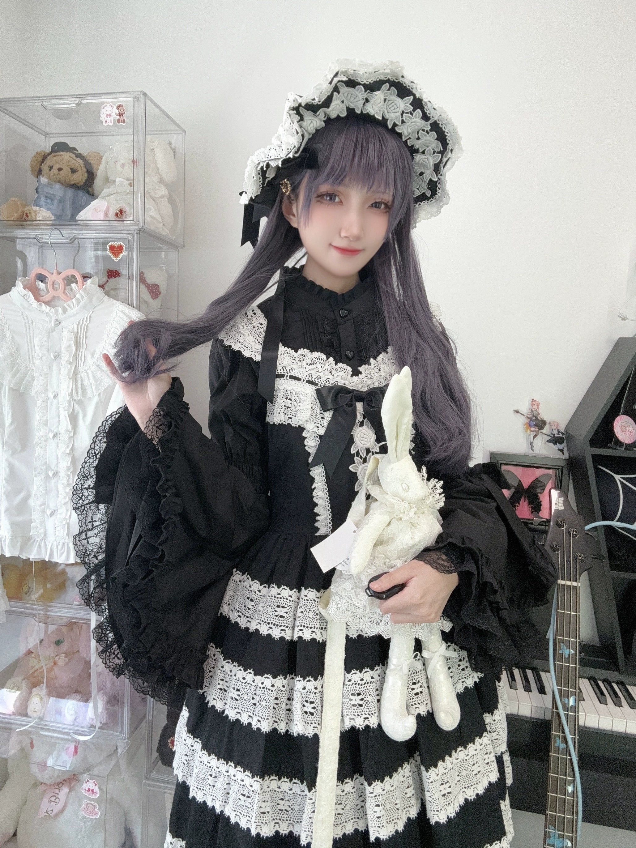 Twilight Zone - Sweet Lolita Blouse Princess Sleeve Shirt Inner Wear - Image 22