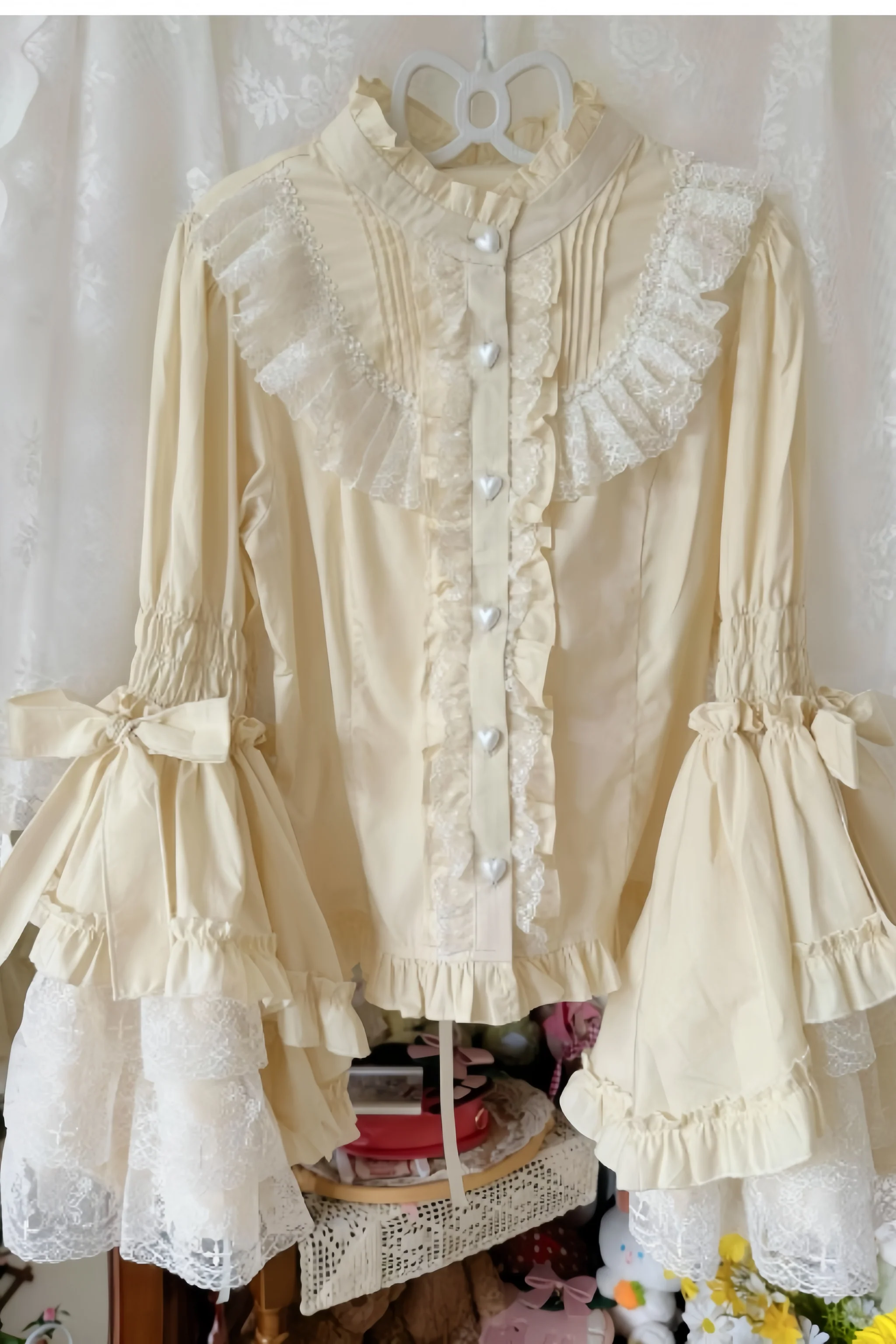 Twilight Zone - Sweet Lolita Blouse Princess Sleeve Shirt Inner Wear - Image 30