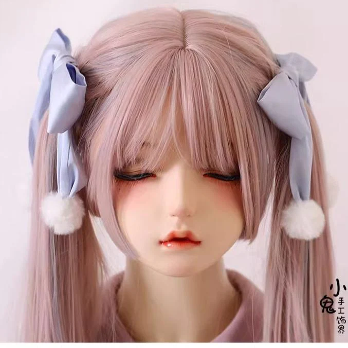 Xiaogui - Sweet Lolita Bow Hair Clips Multicolors - Image 11