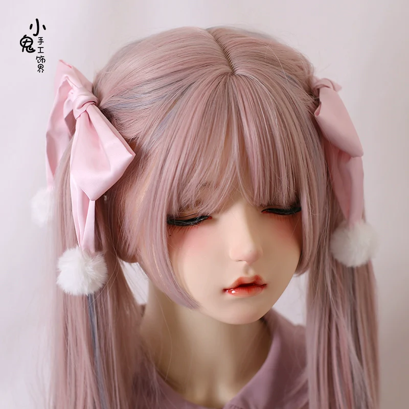 Xiaogui - Sweet Lolita Bow Hair Clips Multicolors - Image 14