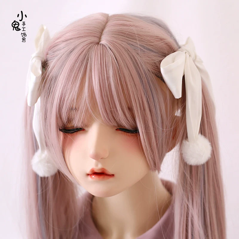Xiaogui - Sweet Lolita Bow Hair Clips Multicolors - Image 7
