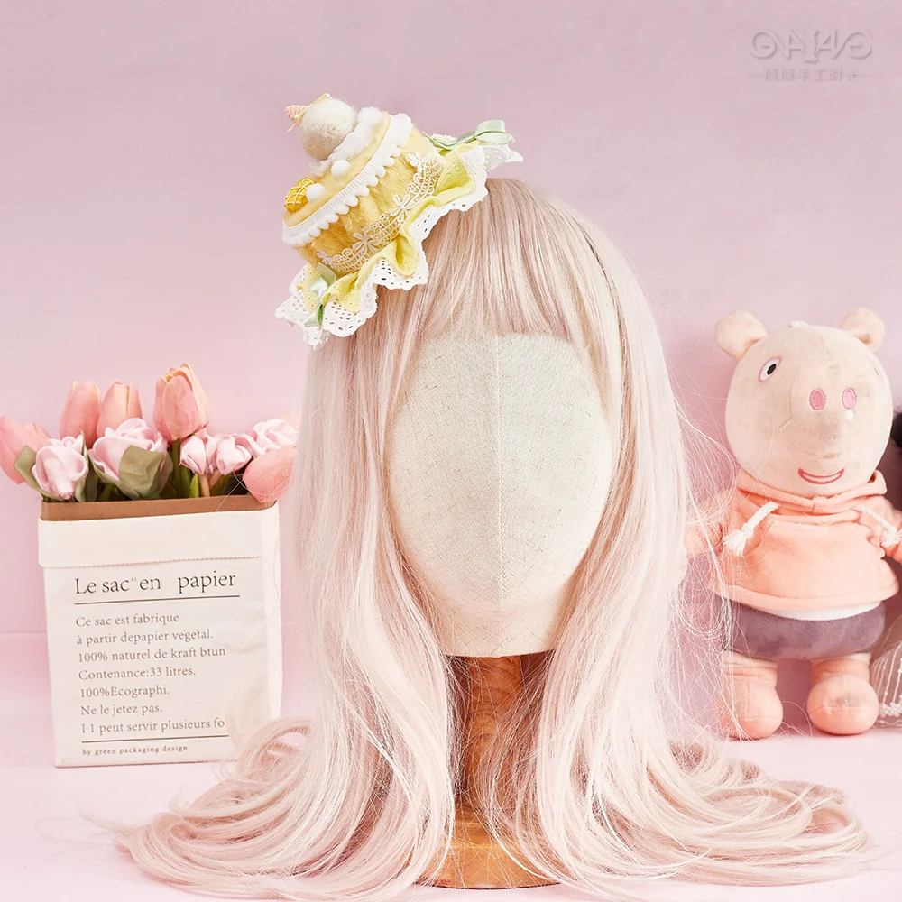 Sugar Time - Sweet Lolita Cake Hat Hair Accessory Chocolate Clip - Image 17