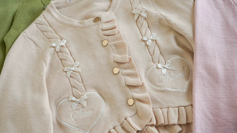 Sugar Frost - Sweet Lolita Cardigan Knit Embroidered Sweater - Image 152