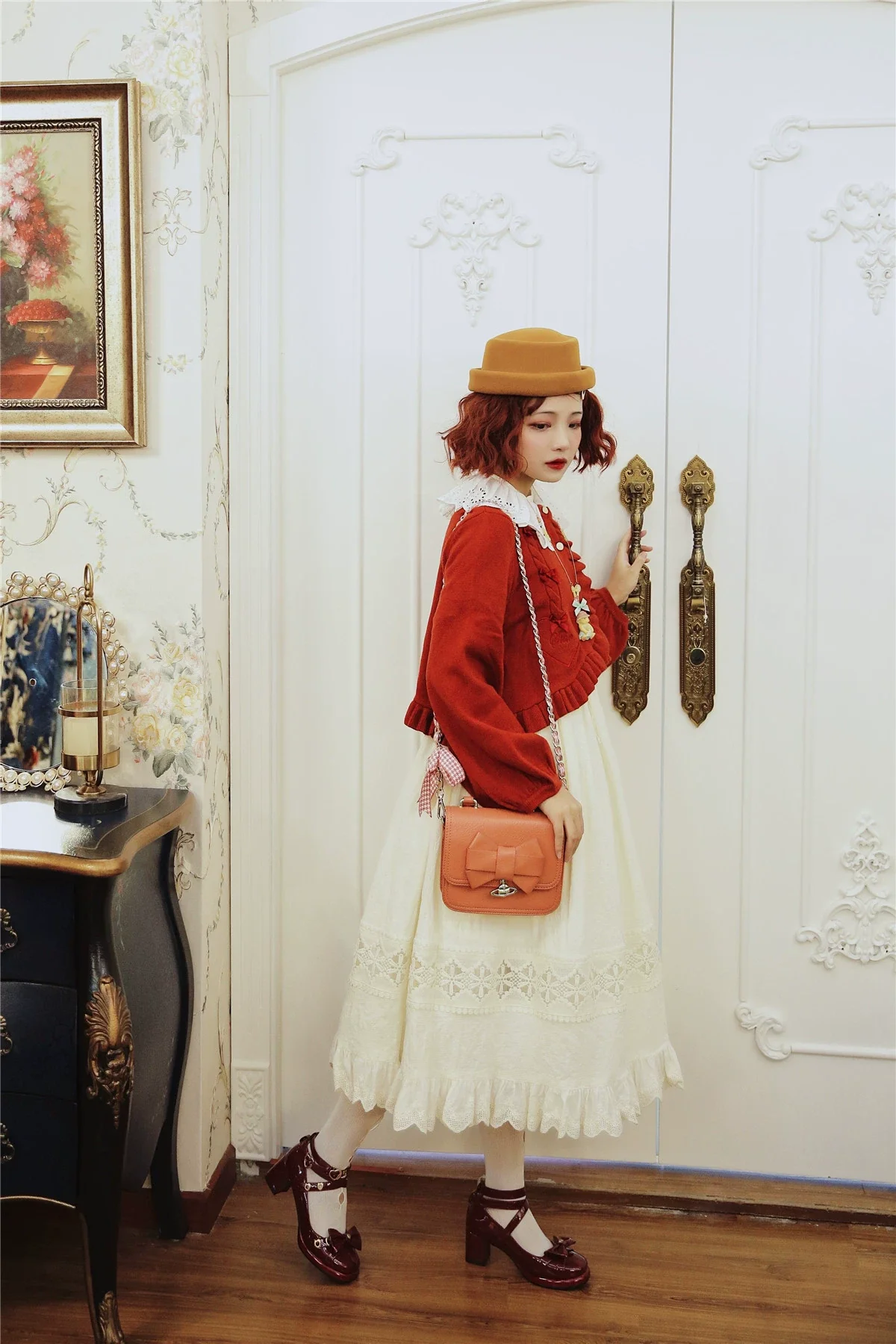 Sugar Frost - Sweet Lolita Cardigan Knit Embroidered Sweater - Image 23