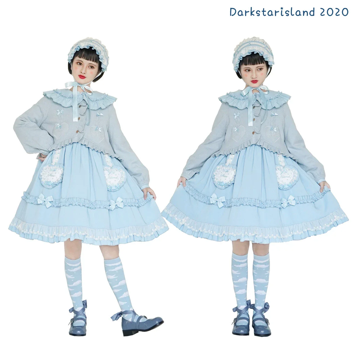 Sugar Frost - Sweet Lolita Cardigan Knit Embroidered Sweater - Image 33