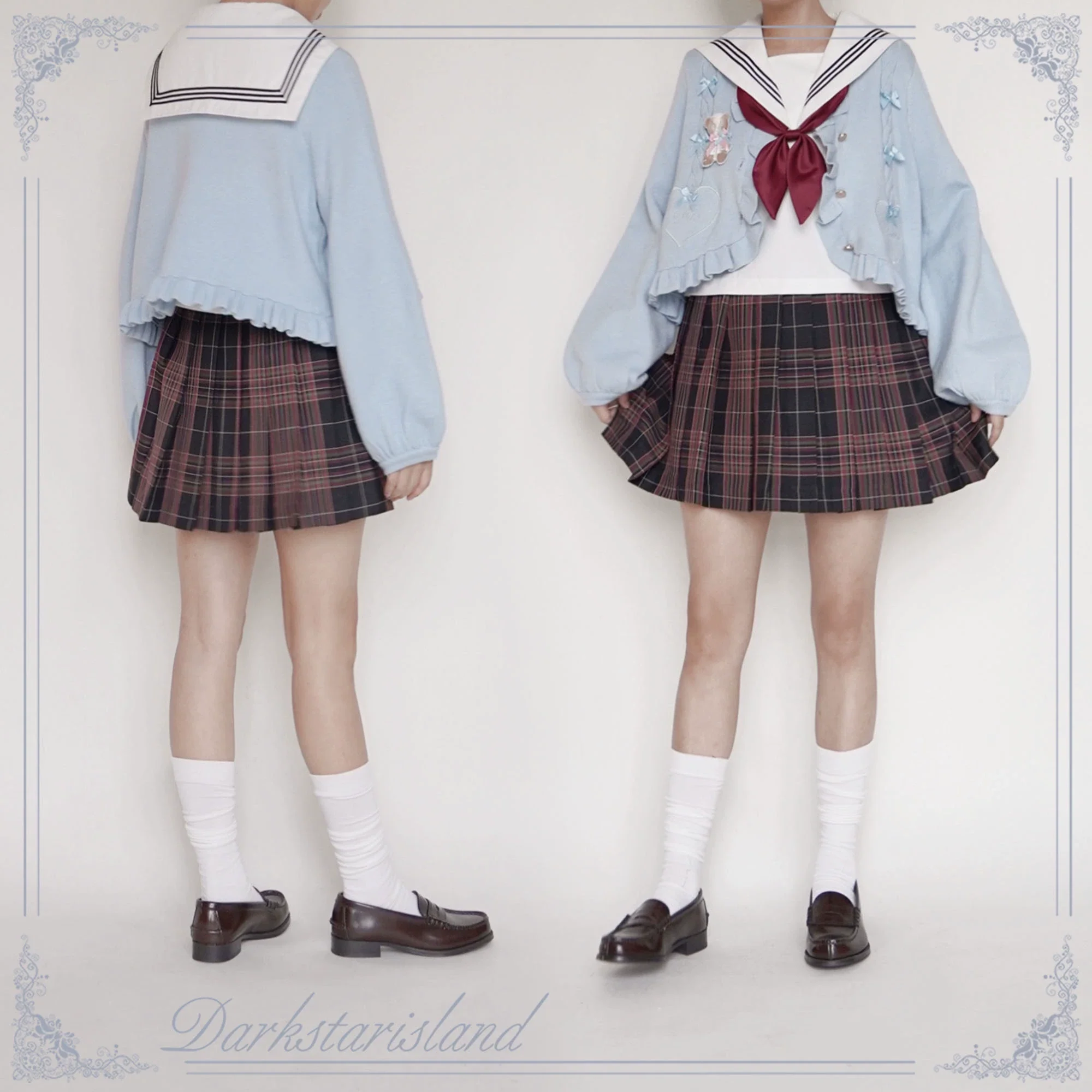 Sugar Frost - Sweet Lolita Cardigan Knit Embroidered Sweater - Image 37