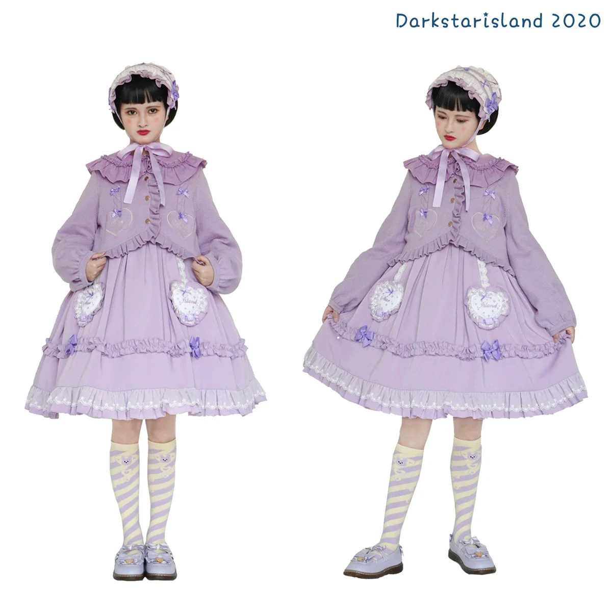 Sugar Frost - Sweet Lolita Cardigan Knit Embroidered Sweater - Image 48