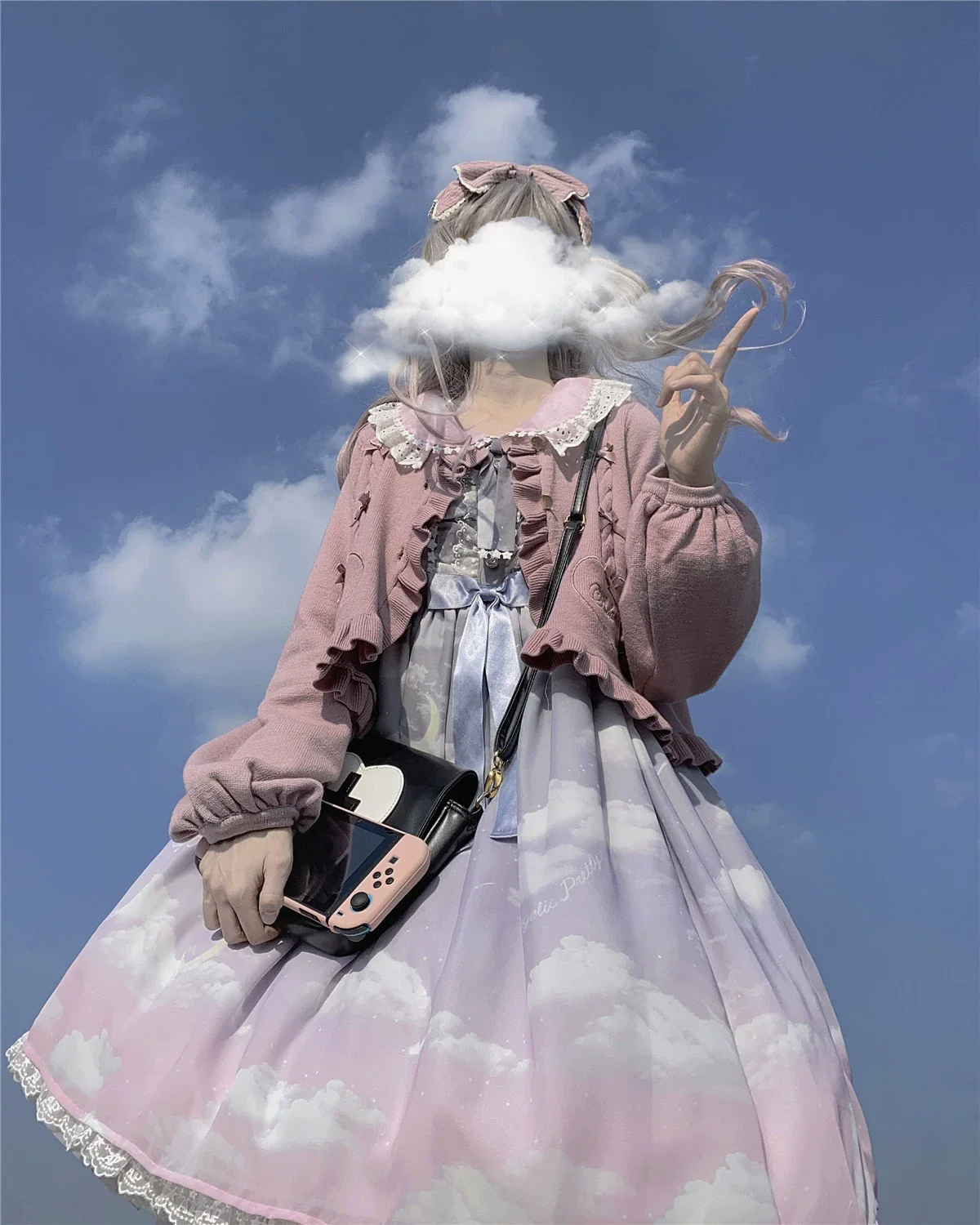 Sugar Frost - Sweet Lolita Cardigan Knit Embroidered Sweater - Image 6