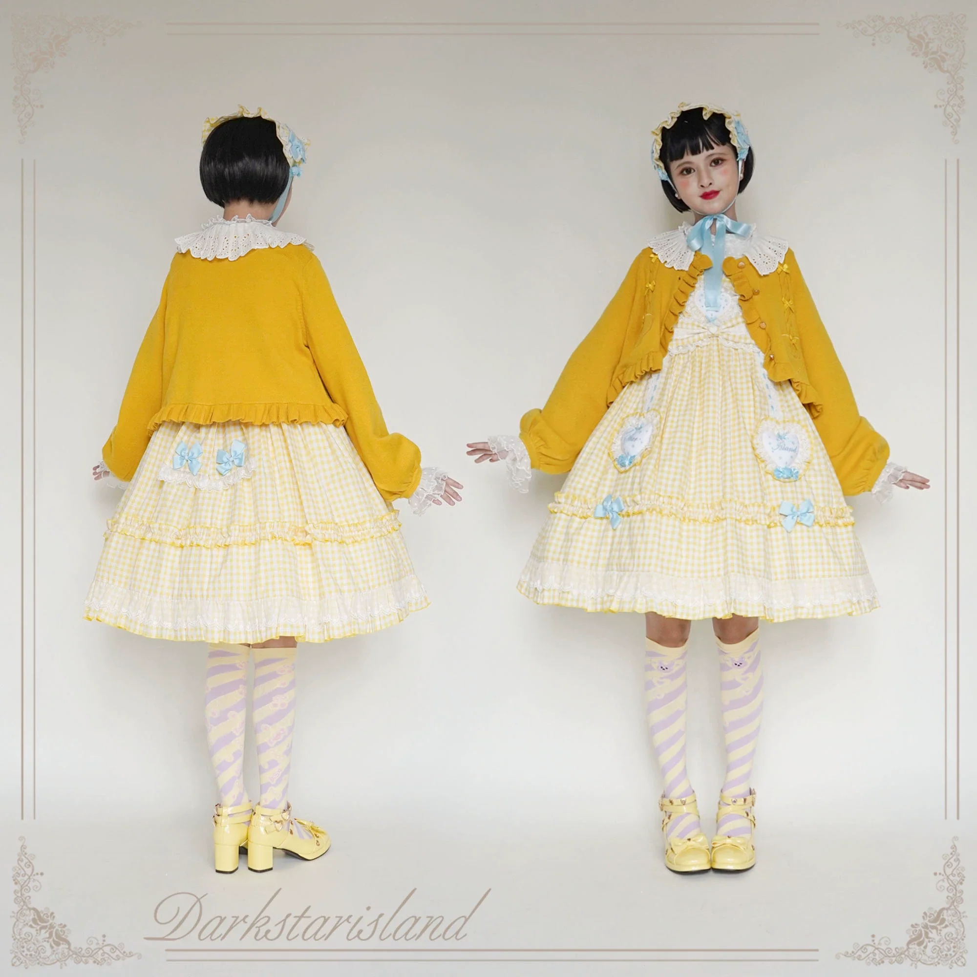Sugar Frost - Sweet Lolita Cardigan Knit Embroidered Sweater - Image 63