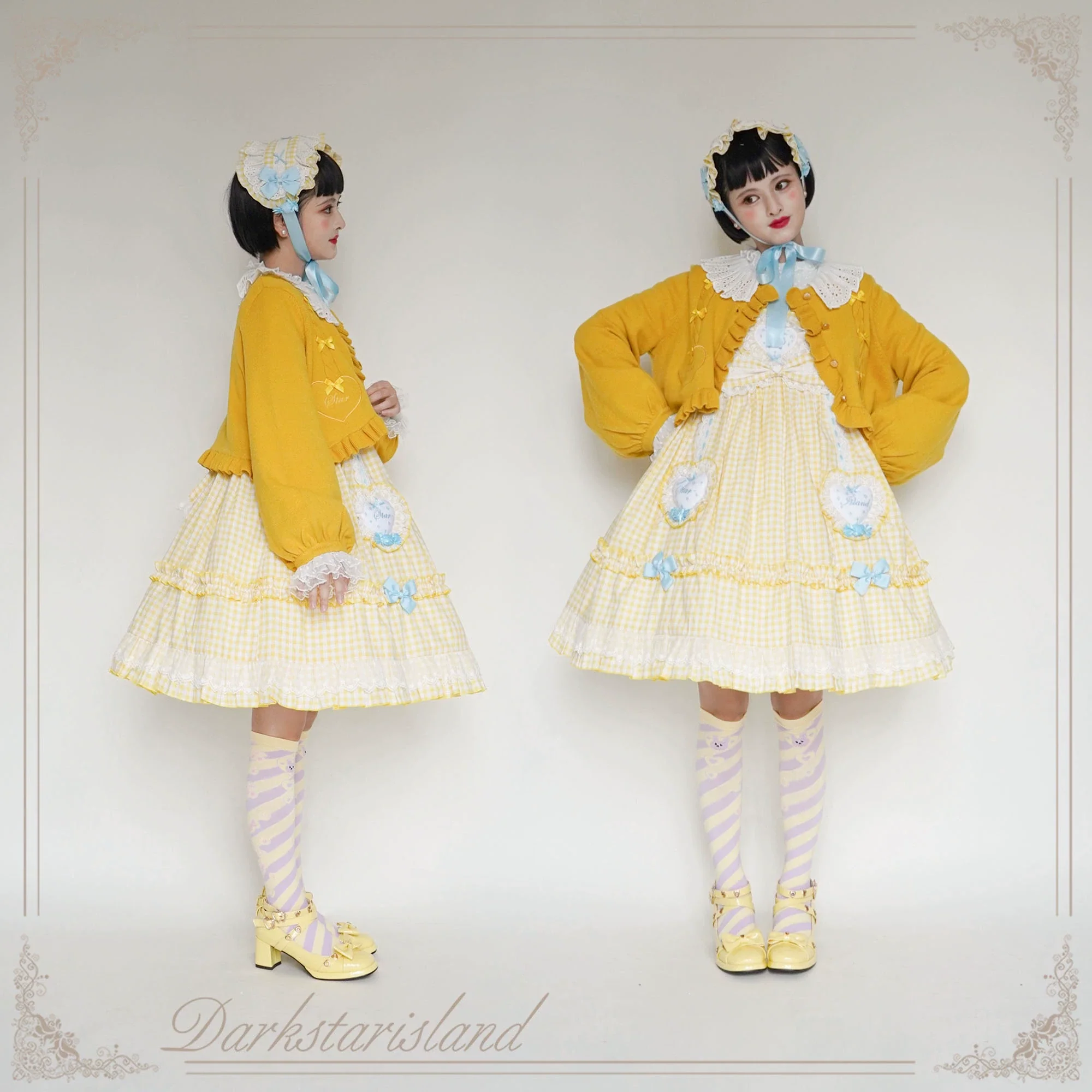 Sugar Frost - Sweet Lolita Cardigan Knit Embroidered Sweater - Image 64