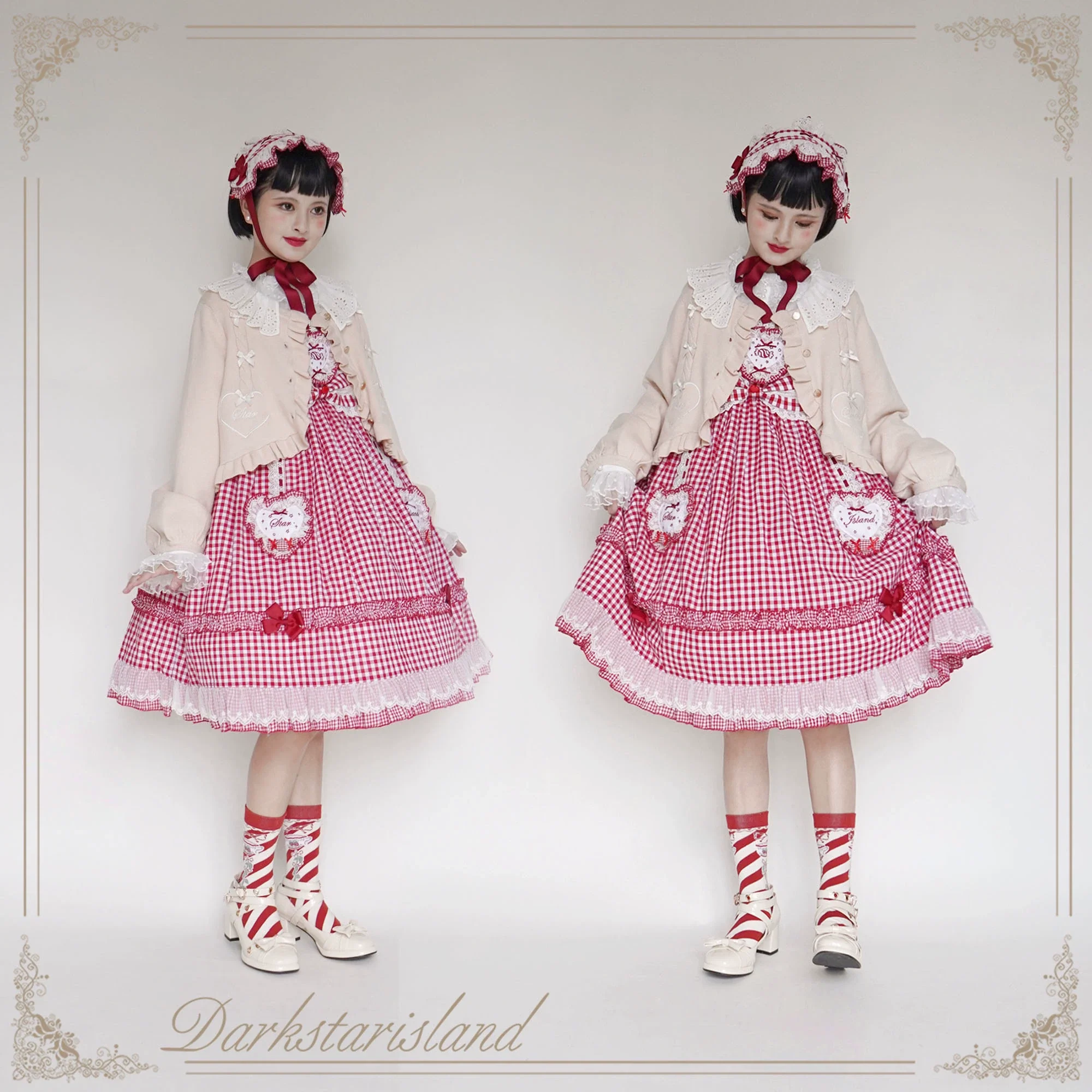 Sugar Frost - Sweet Lolita Cardigan Knit Embroidered Sweater - Image 72