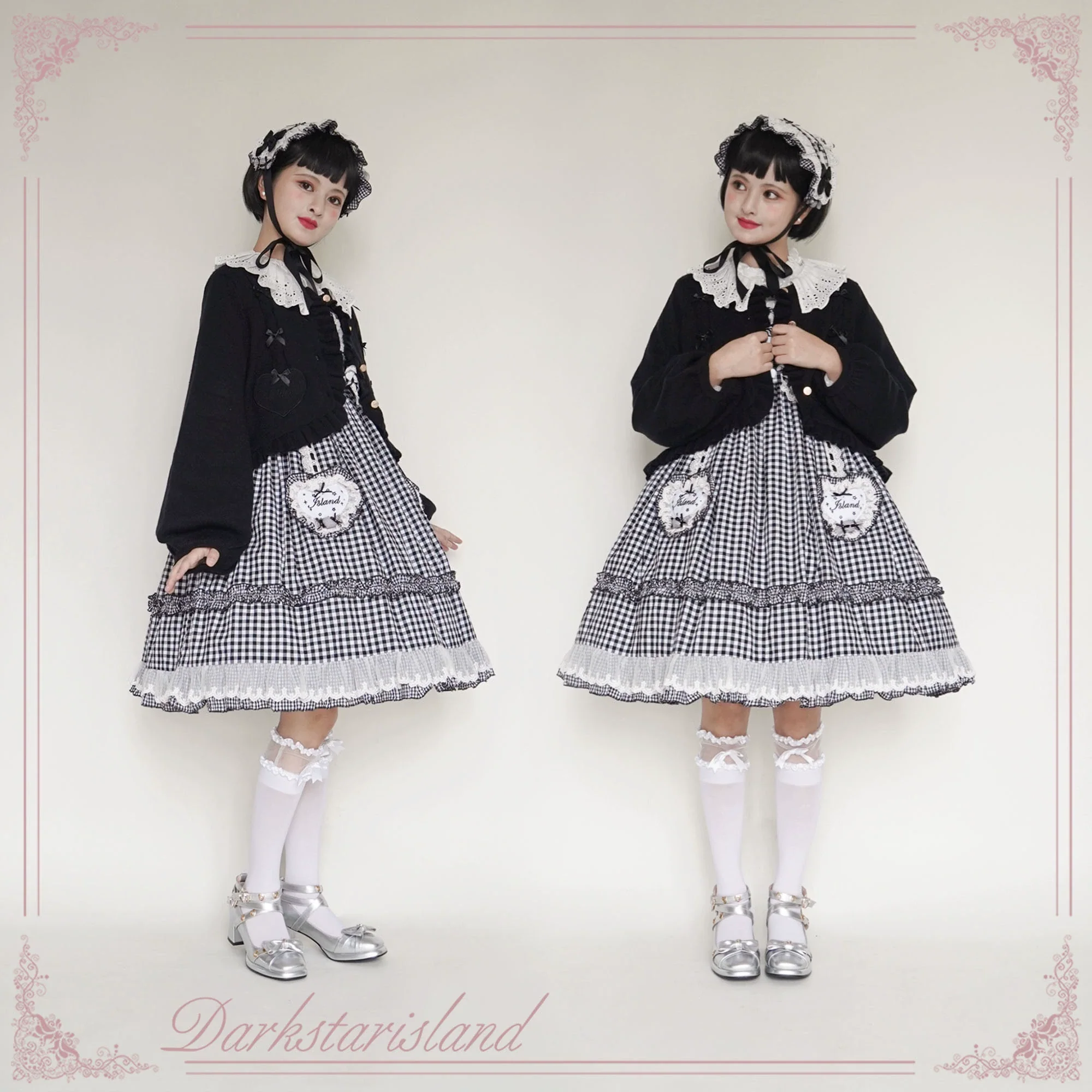 Sugar Frost - Sweet Lolita Cardigan Knit Embroidered Sweater - Image 86