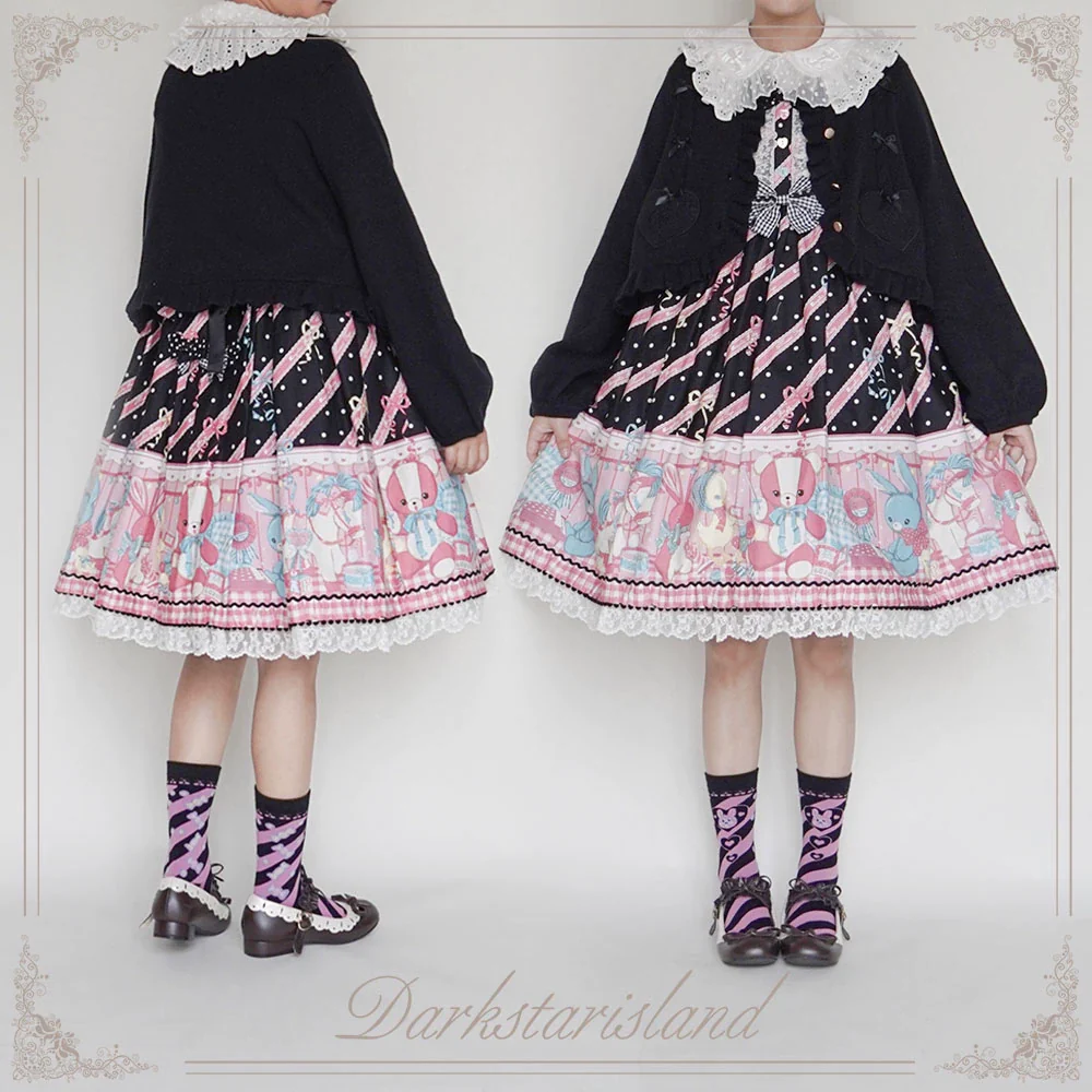 Sugar Frost - Sweet Lolita Cardigan Knit Embroidered Sweater - Image 89