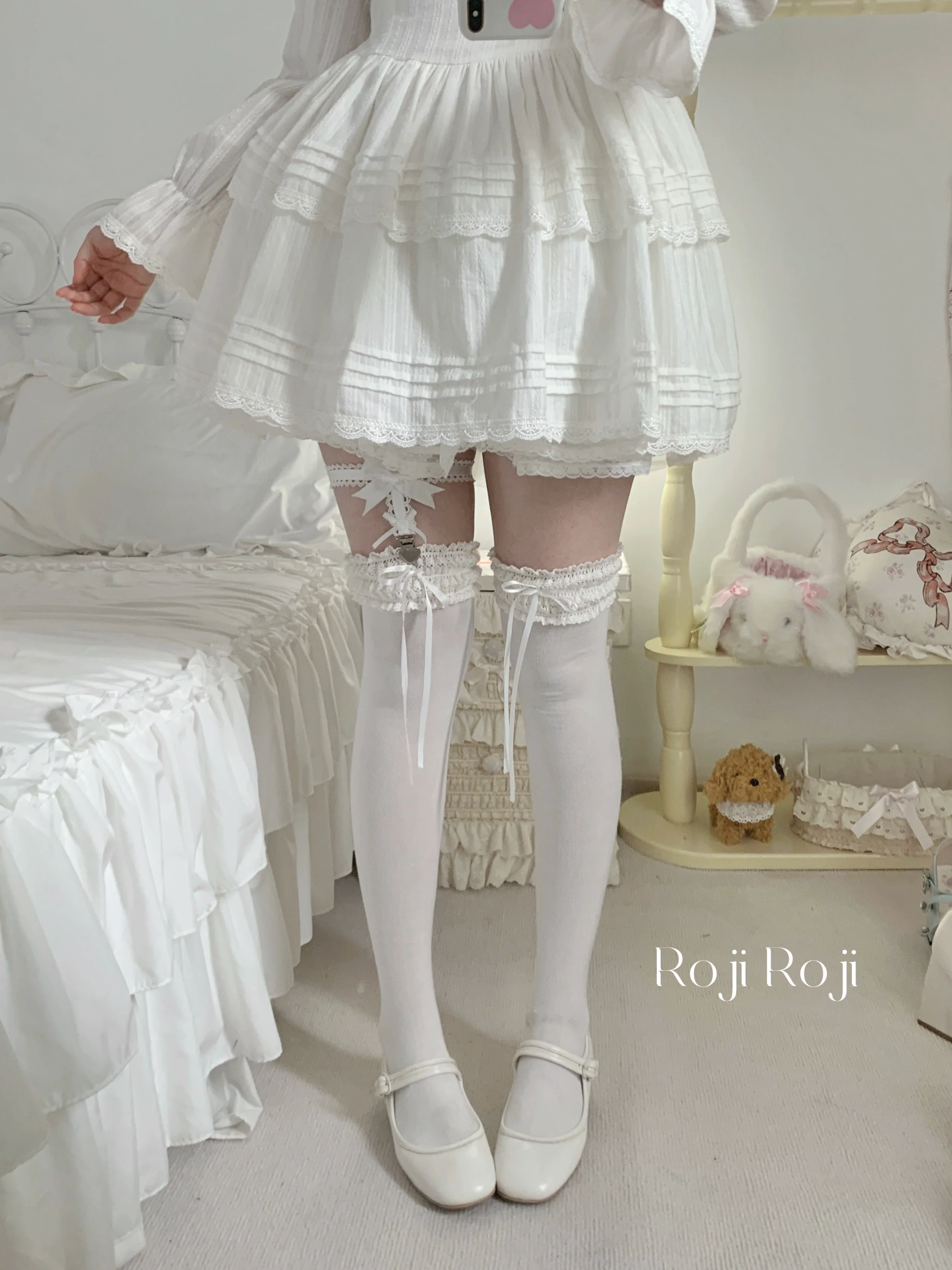 Gentle Town - Sweet Lolita Cotton Calf Socks, Ankle Socks - Image 22