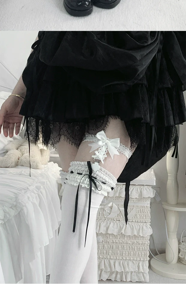Gentle Town - Sweet Lolita Cotton Calf Socks, Ankle Socks - Image 27