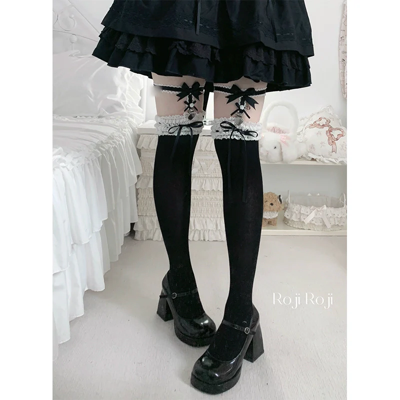 Gentle Town - Sweet Lolita Cotton Calf Socks, Ankle Socks - Image 30