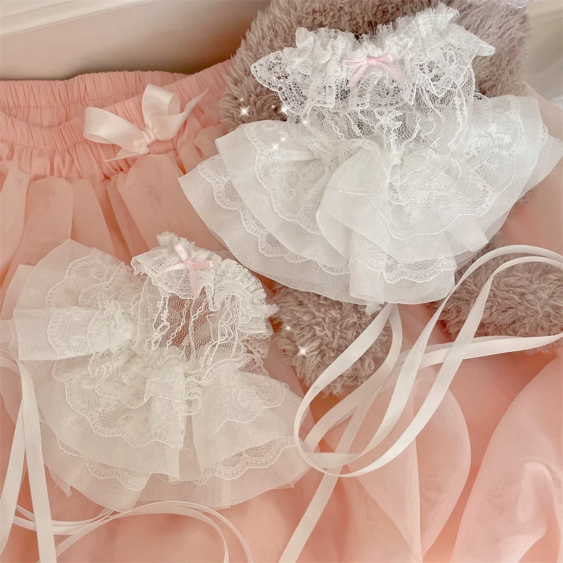 Sweet Lolita Cuffs Ballet Lace Breathable Straps Sleeves - Image 5