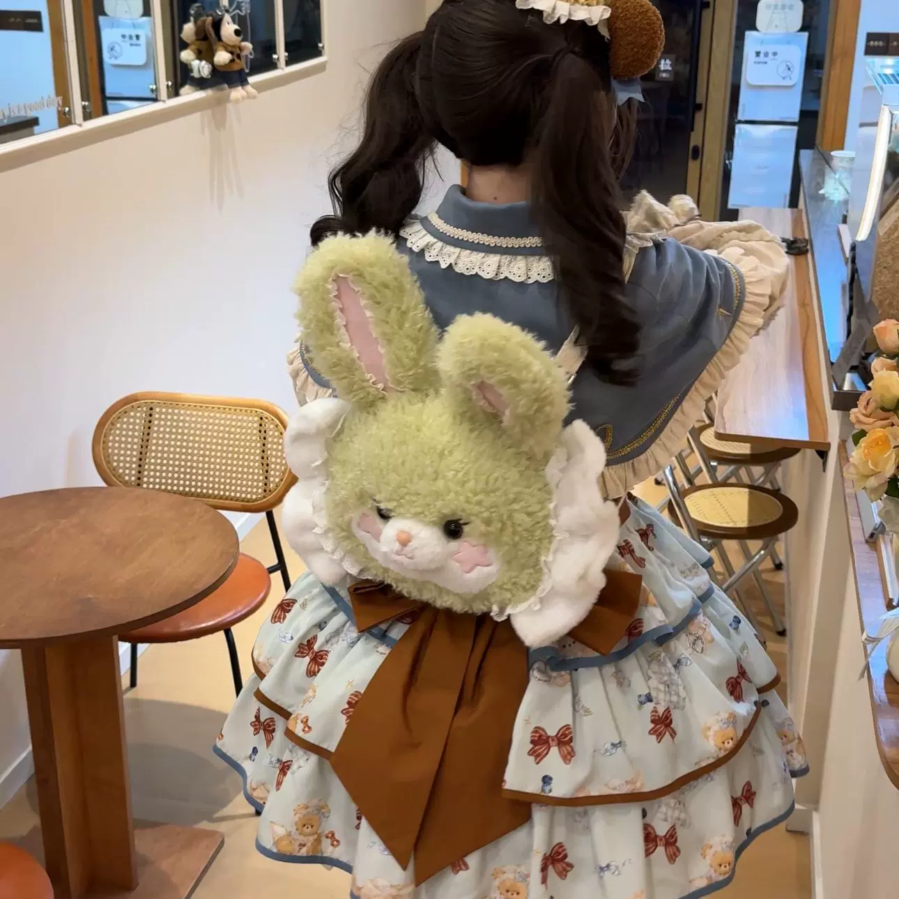 Cheese Mee Mee - Seaside Tea Party - Sweet Lolita Dress Cute Print JSK and Cape - Image 19