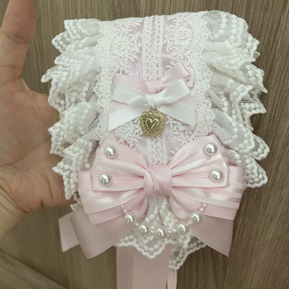 Shao Handmade - Sweet Lolita Handmade Lace Hairband - Image 7