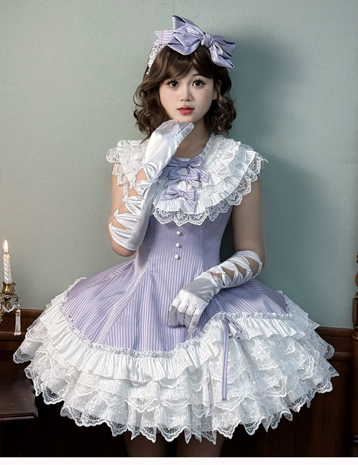 Alice Girl - Arrogant Miss - Sweet Lolita Headband Bow KC Head Accessory - Image 10