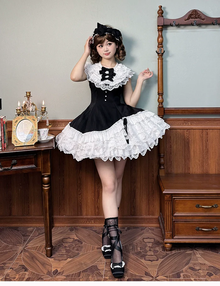 Alice Girl - Arrogant Miss - Sweet Lolita Headband Bow KC Head Accessory - Image 9
