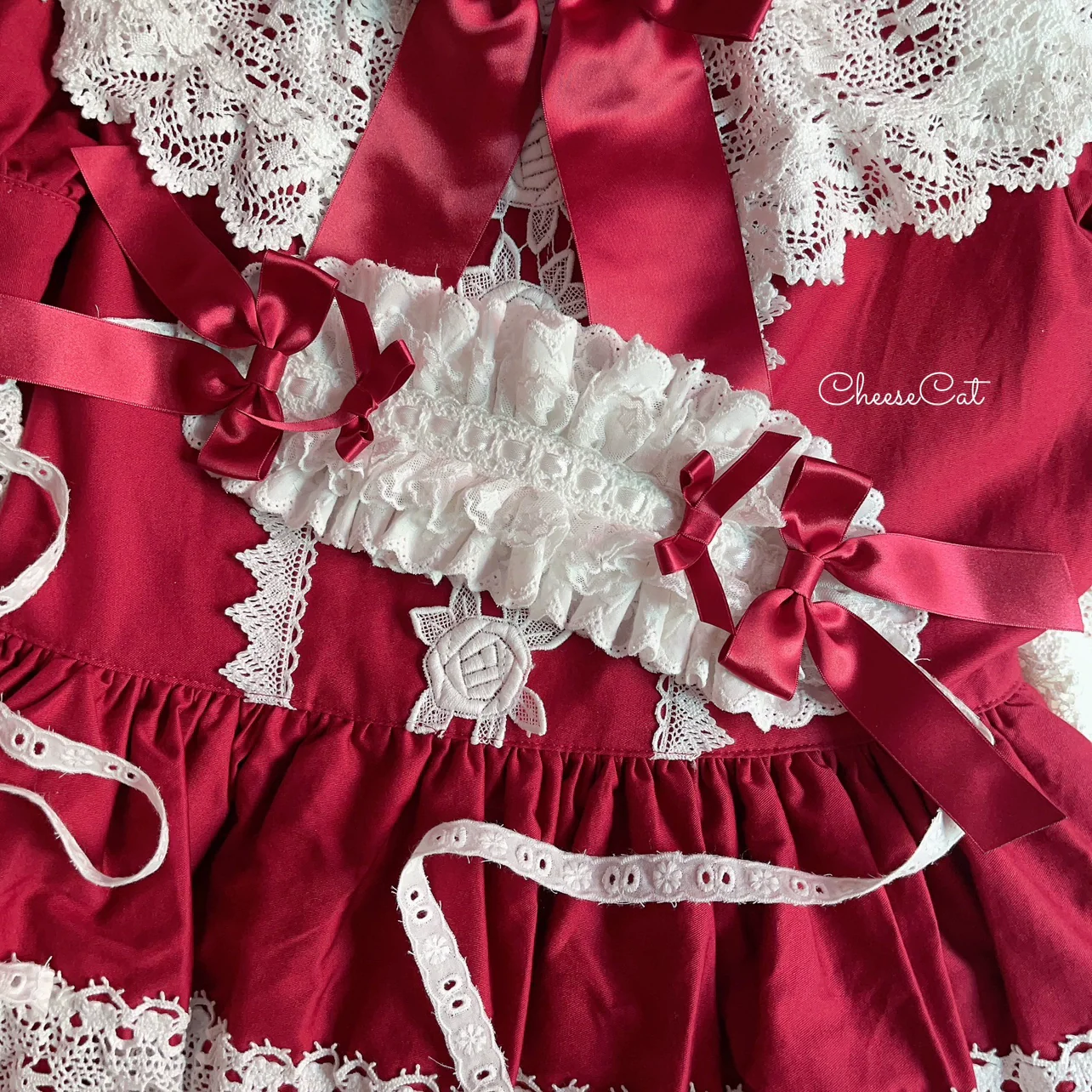 Cheese Cat - Sweet Lolita Headband Ribbon Bow Headbands - Image 13