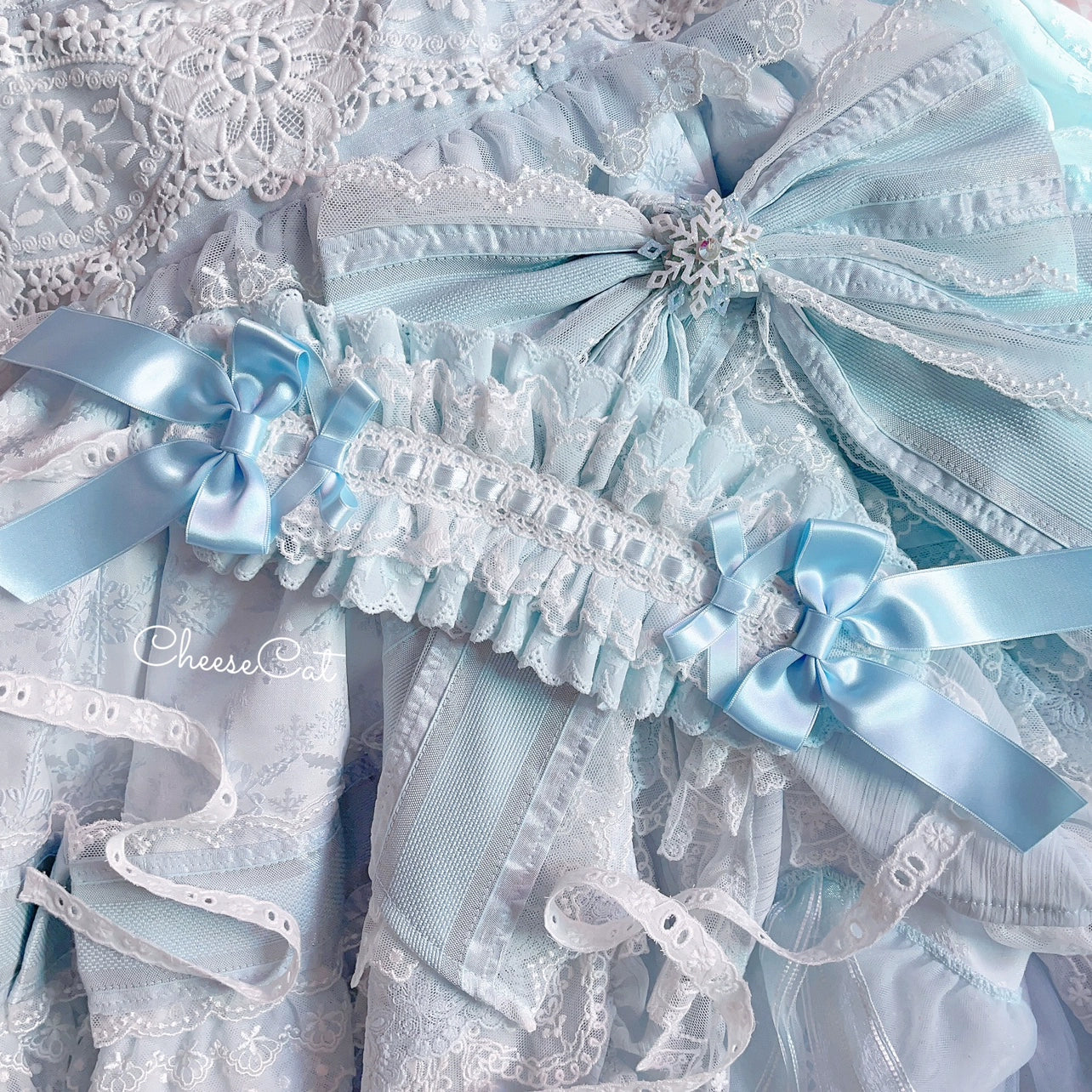 Cheese Cat - Sweet Lolita Headband Ribbon Bow Headbands - Image 20