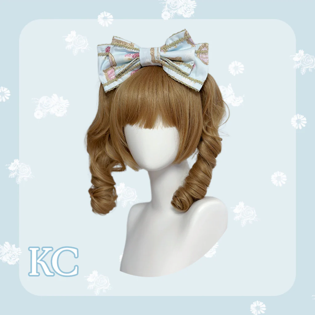 Discovering Treasures - Picture Frame Cat - Sweet Lolita Headdress Bow Decorated BNT and KC - Image 6