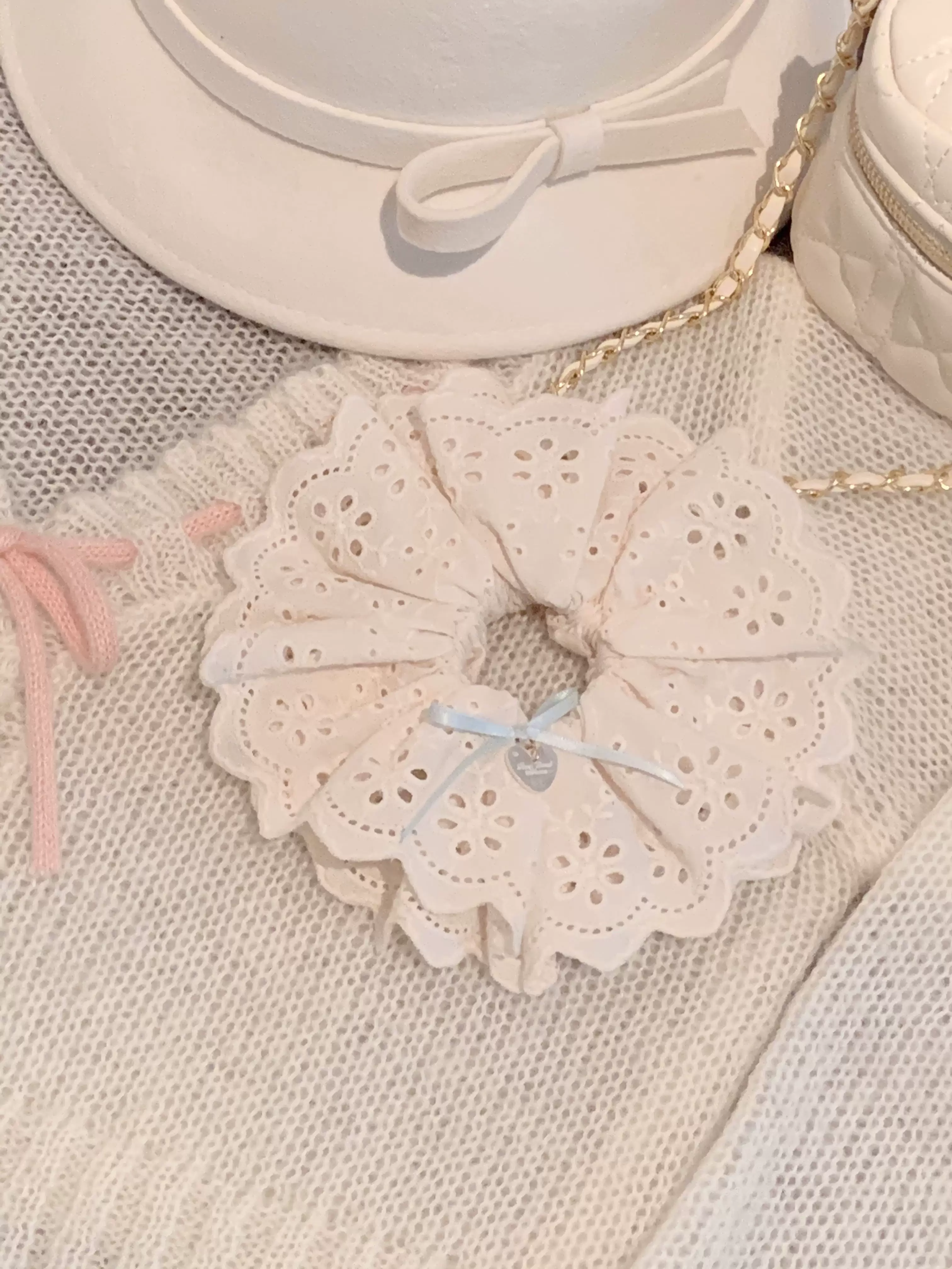 Marshmallow Melody - Sweet Lolita Headdress Bow Hair Rope - Image 25