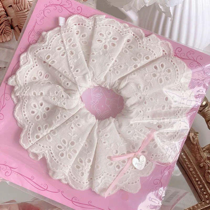 Marshmallow Melody - Sweet Lolita Headdress Bow Hair Rope - Image 37